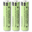 Panasonic 18650 3.7V 3400mAh Akku Icucam 4, 5 Li-Ion Akku (3 Stück)