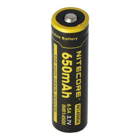 Nitecore 14500IMR 3,7V 650mAh Li-Ion Akku