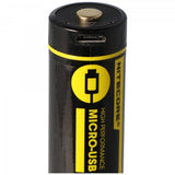Nitecore Li-Ion Akku 18650 - 3,7V 2600mAh - NL1826R USB