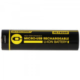 Nitecore Li-Ion Akku 18650 - 3,7V 2600mAh - NL1826R USB