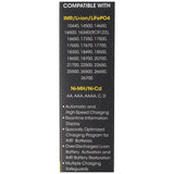 Nitecore UM2 USB-Ladegerät QC 2.0 Li-Ion Akkus, bis zu 78mm Akkus