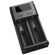 NiteCore Ladegerät Intellicharge i2 mit 2 Ladeschächten NEW NC-i2