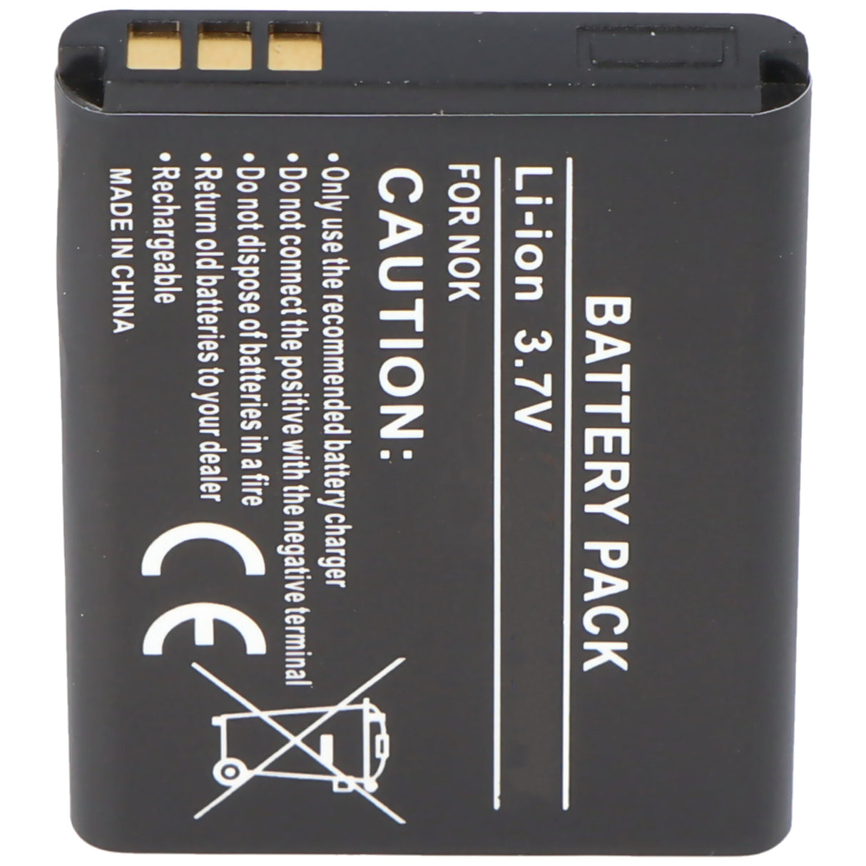 AccuCell Akku passend für Nokia 7260, BL-5B, 720mAh