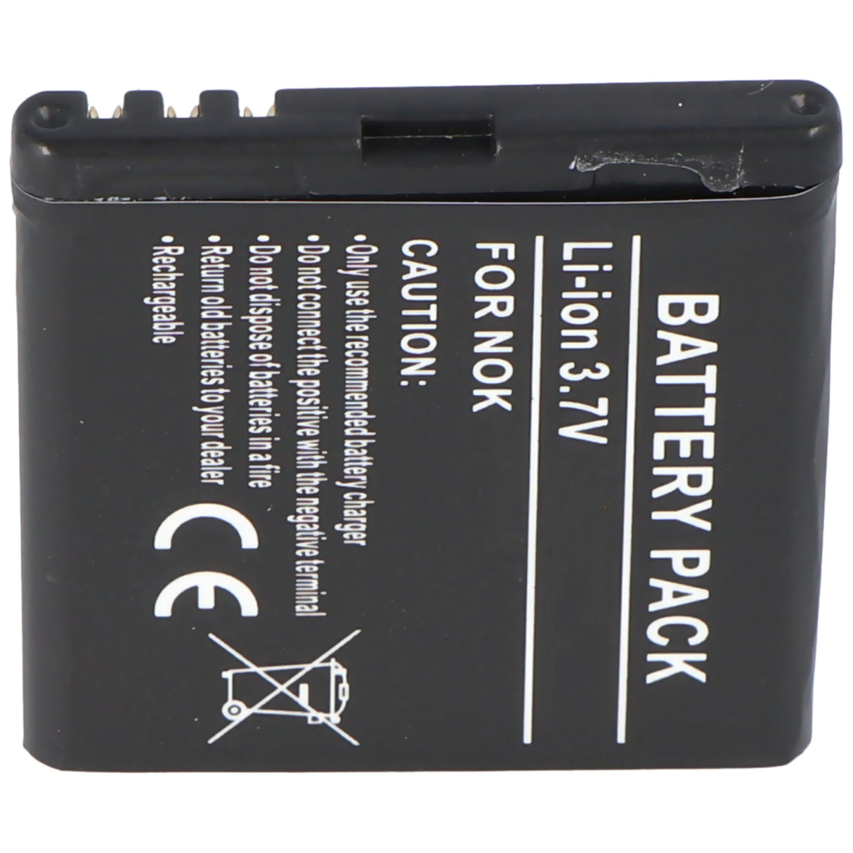 AccuCell Akku passend für Nokia 6500 slide, BP-5M, 900mAh