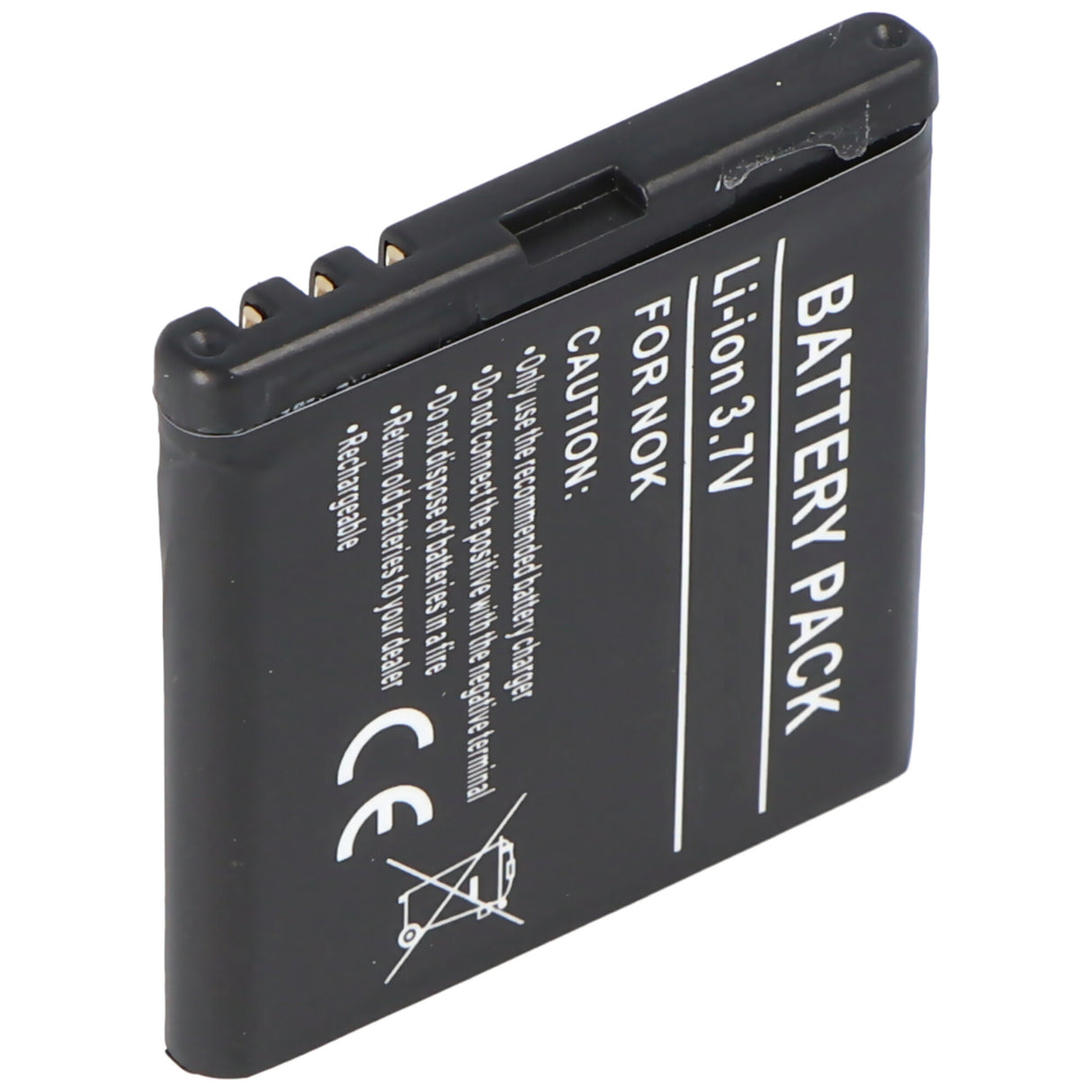 AccuCell Akku passend für Nokia 6500 slide, BP-5M, 900mAh