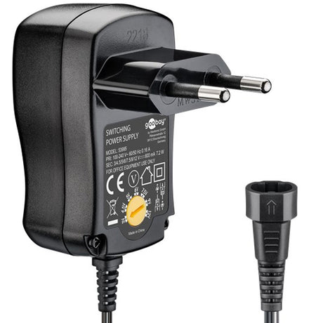 Goobay Universal Schaltnetzteil stabilisiert AC/DC Eco-Friendly mit 600