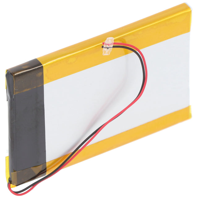 Nachbau-Akku passend für Sony NW-S639F, 8917A44167, LIS1374HNPA, Li-Ion, 750mAh, 2,8Wh, 3,7V Abmessungen 51,72 x 34,63 x 3,52mm