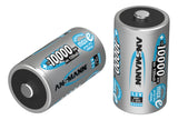 Ansmann NiMH-Akku Mono 10000mAh 2er Blister