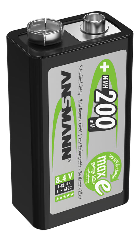 Ansmann maxE NiMH-Akku E-Block 200mAh