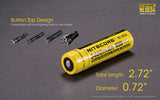 NiteCore Li-Ion-Akku 18650 - 3400mAh, 3,6V - 3,7V - NL1834