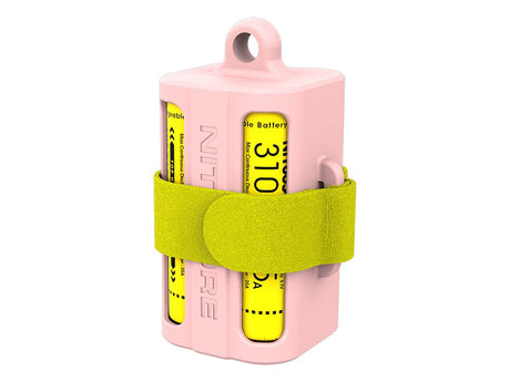 Nitecore Batteriemagazin aus umweltfreundlichen Dampfphasen-Gummi NBM40