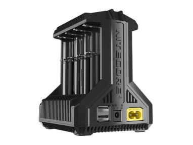 Nitecore Intellicharger I8 - Ladegerät für Li-Ion und Ni-MH, Ni-CD Akkus