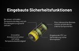 Nitecore 16340 NL169 950mAh 3,7V RCR123A
