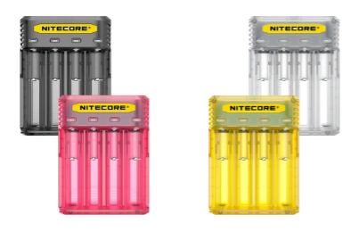 RESTPOSTEN Nitecore Q4 - Ladegerät für Li-Ion-Akkus - 4 Farben zur Auswahl