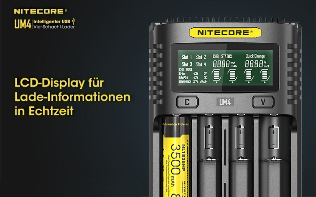 Li-Ion / LiFePo4 / Ni-MH / Ni-CD