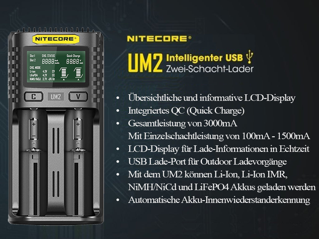 Li-Ion / LiFePo4 / Ni-MH / Ni-CD