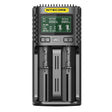 Nitecore UMS2 - intelligentes 2 - Schacht USB Ladegerät für Li-Ion, Li