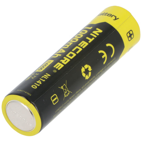 Nitecore 14500 Li-Ion Akku mit 3,7 Volt Spannung und 1000mAh Kapazität, NL1410 Li-Ion Akku