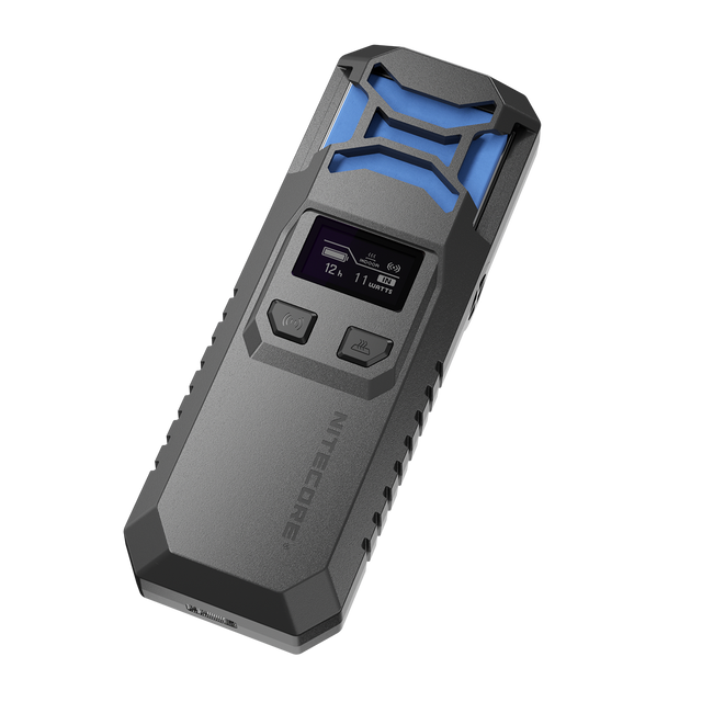 Nitecore EMR10, mobile Mückenabwehr, inklusive 2x NL2150 Akkus, mit Powerbankfunktion, wasserdicht IPX5, ideal für Camping, Outdoor und Angeln, inkl. 6x Mosquito-Schutz-Matten