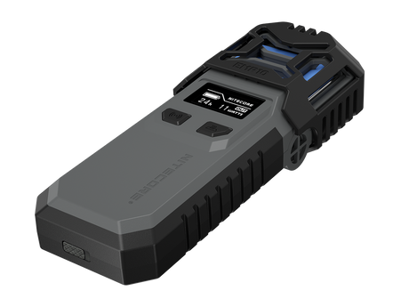 Nitecore EMR10, mobile Mückenabwehr, inklusive 2x NL2150 Akkus, mit Powerbankfunktion, wasserdicht IPX5, ideal für Camping, Outdoor und Angeln, inkl. 6x Mosquito-Schutz-Matten
