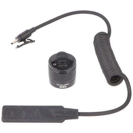 Nitecore Fernschalter RSW2i, Kabelschalter nur für Nitecore P10i, P20i, P20UVi, P30i und i4000R
