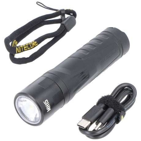 Nitecore MH15 Powerbank-Taschenlampe mit bis zu 2000 Lumen, 5000mAh Energieversorgung, glattes Gehäuse