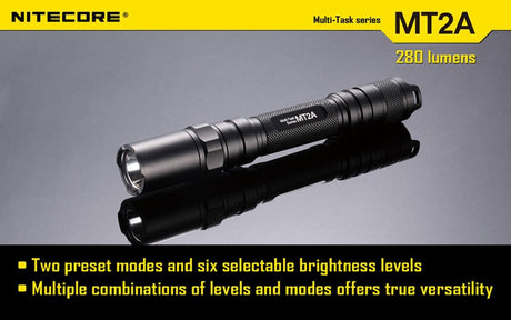 Nitecore MT2A LED Taschenlampe CREE XP-G2 R5 345 Lumen