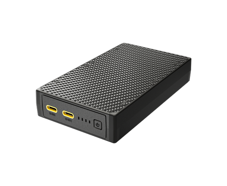 Nitecore Powerbank NB20000 GEN3, kompakte und leichte 20.000mAh Powerbank aus Kohlefaser, mit zwei USB-C-Ports