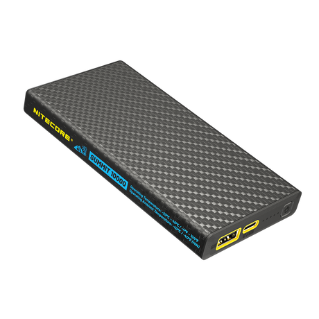 Nitecore Powerbank SUMMIT10000, 10.000mAh Kapazität, kältebeständig, einsetzbar bis zu -40°C, inklusive kälteresistentes Zubehör