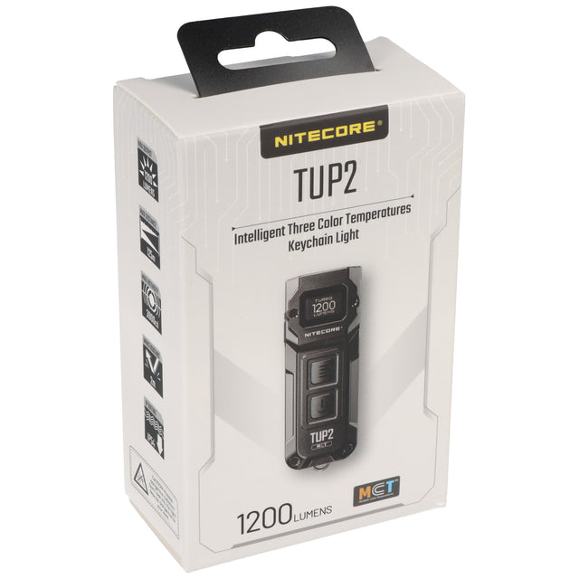 Nitecore TUP2, orange - 1200 Lumen, MCT, OLED