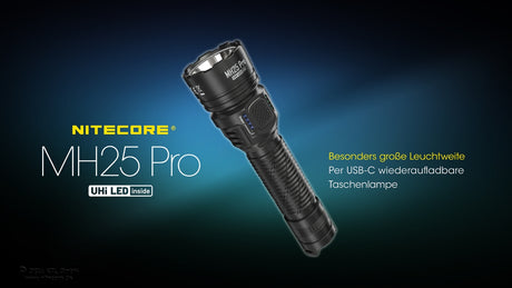 Nitecore Taschenlampe MH25 PRO - 3300 Lumen