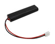 Notleuchtenakku NiMH 4,8V 1500mAh L2x2 Mignon AA mit 150mm Kabel und Stecker