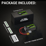 Ovonic FPV 6S 1150mAh 100C 22,2V XT60-Stecker