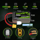 1550mAh / 4S / XT60