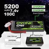 5200mAh / 2S / Deans T