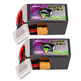 Ovonic Rebel 2.0 8S 1100mAh 29,6V 120C mit XT60 FPV Racing Lipo Akku (2 Stück)