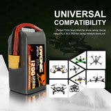 Ovonic 6S 1200mAh 22,2V 120C mit XT60 (4 St.)