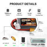 1500mAh / 4S / XT60
