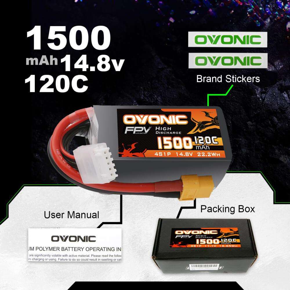 1500mAh / 4S / XT60