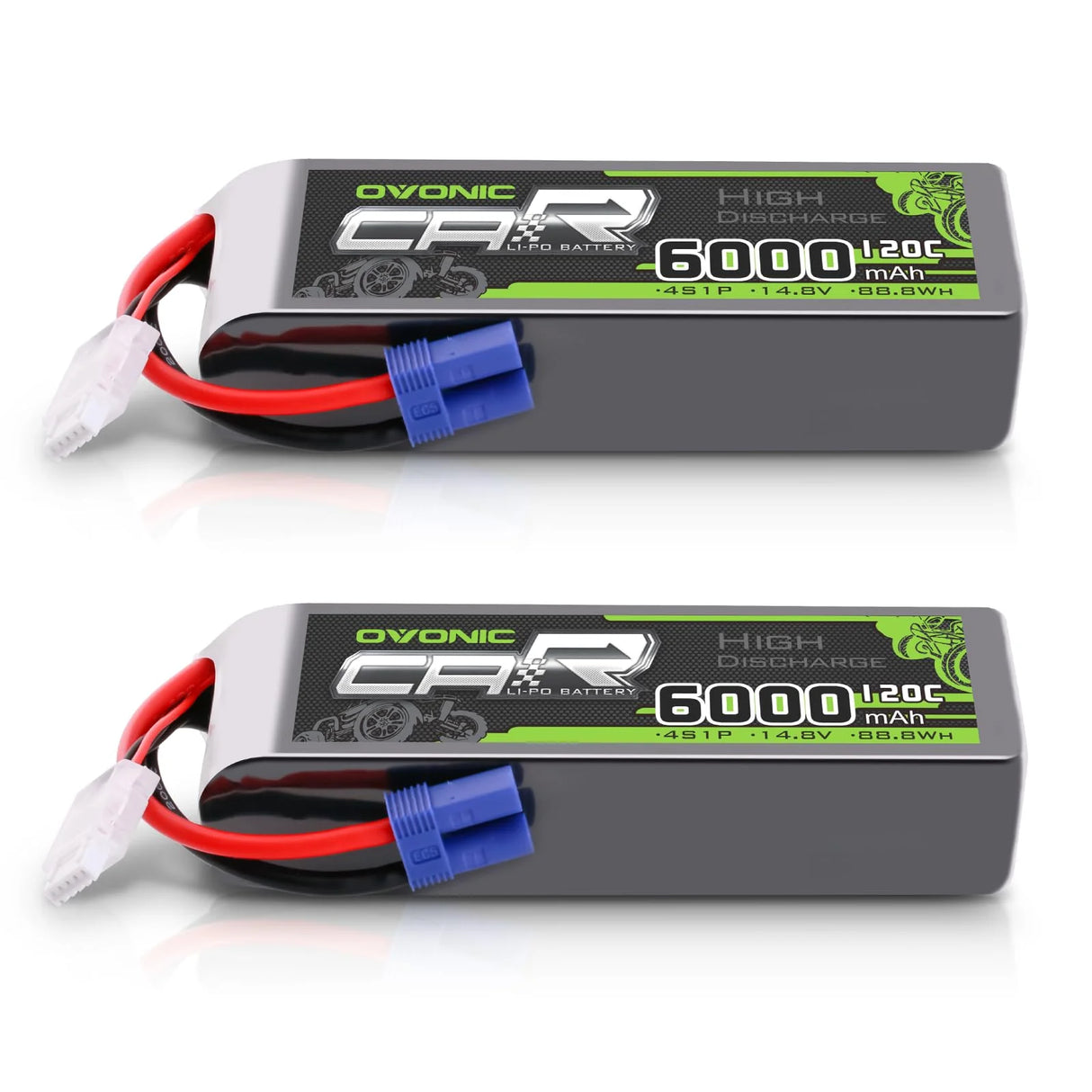 6000mAh / 4S / EC5
