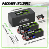 6000mAh / 6S / EC5
