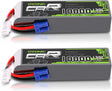 Ovonic Car 2S 10000mAh 130C 14,8V RC Lipo Akku mit EC5 Stecker (2 Stüc