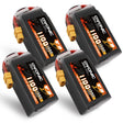 Ovonic FPV 6S 1100mAh 130C 130C XT60 FPV Racing (4 St.)