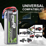 7200mAh / 4S / EC5