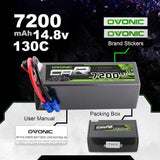 7200mAh / 4S / EC5