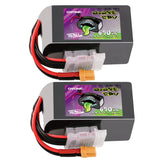 Ovonic Rebel 2.0  6S 650mAh 150C 22,2V XT60 Lipo Akku (2 Stück)