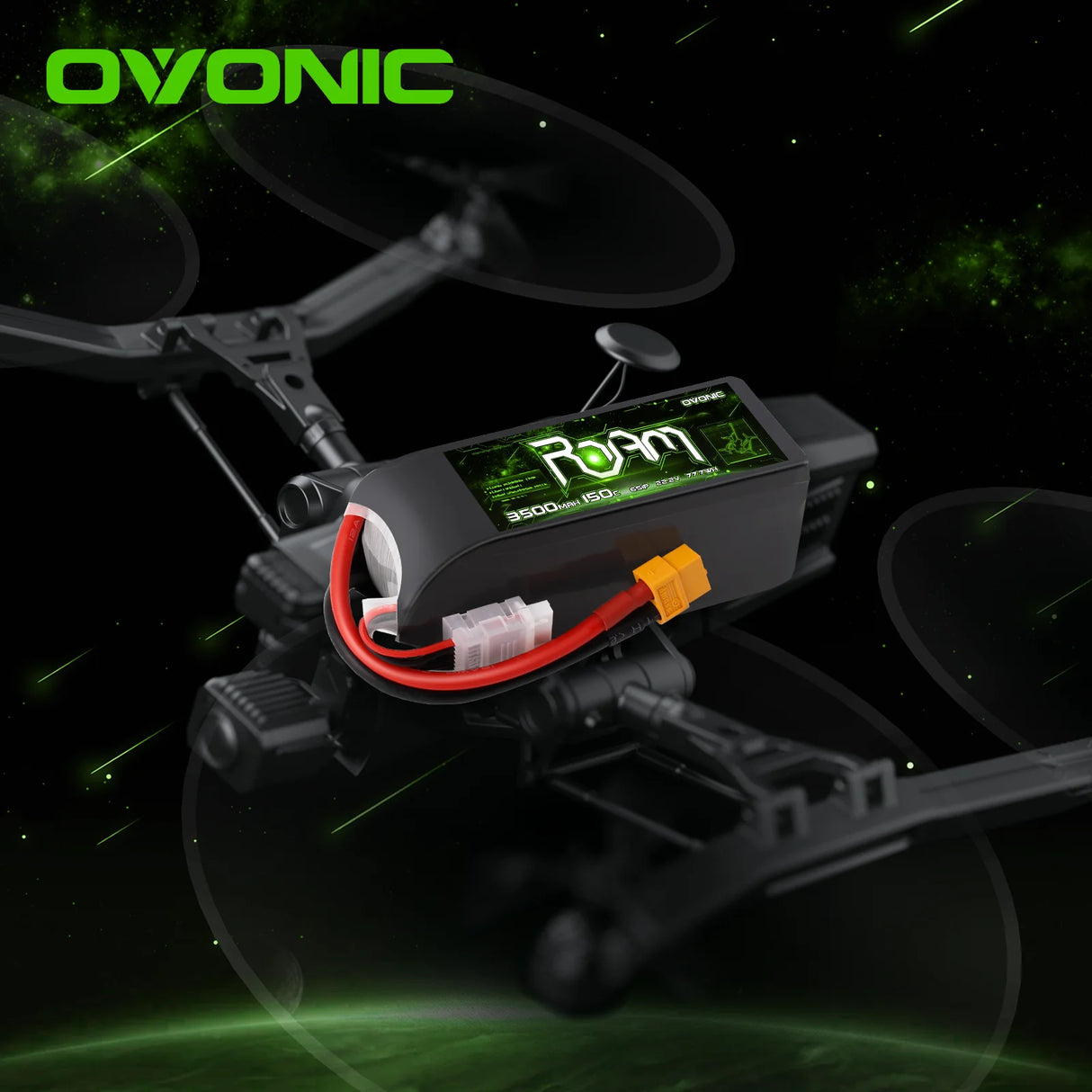 Ovonic Roam Series 6S Lipo Akku 3500mAh 6S1P 150C 22,2V Lipo Akku XT60-Stecker