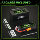 Ovonic Roam Series 8S Lipo Akku 3500mAh 8S1P 150C 29,6V XT90-Stecker
