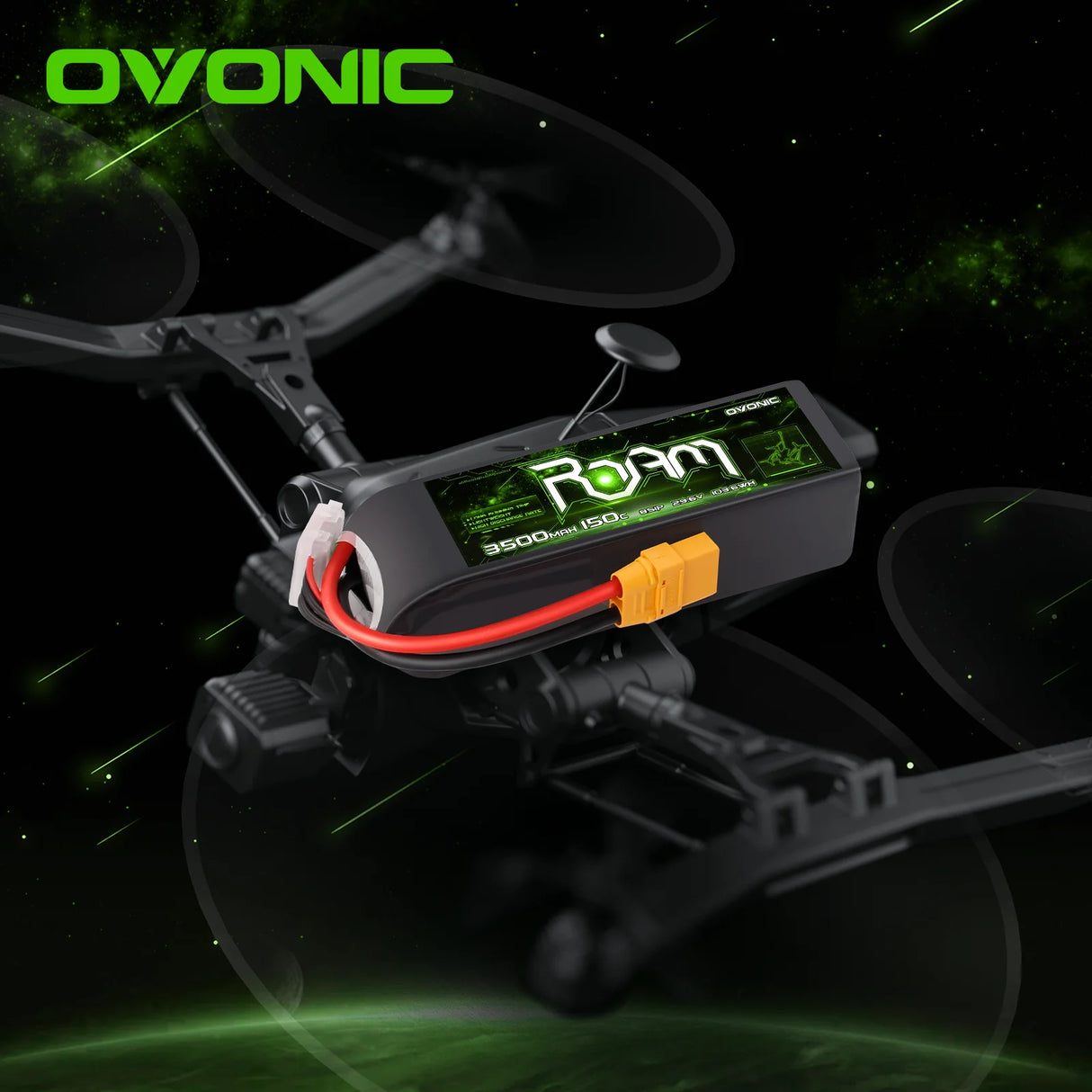 Ovonic Roam Series 8S Lipo Akku 3500mAh 8S1P 150C 29,6V XT90-Stecker