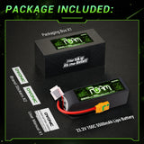 Ovonic Roam Series 6S Lipo Akku 5200mAh 6S1P 150C 22,2V Lipo Akku XT90-S